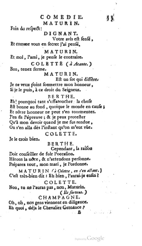 Droit du seigneur (Le), Comédie en cinq actes Droit du seigneur (Le), Comédie en cinq actes