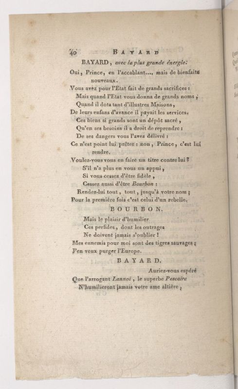 Bayard, ou Le Siège de Mézière, comédie héroïque en trois actes et en vers, mêlée d'intermèdes Bayard, ou Le Siège de Mézière, comédie héroïque en trois actes et en vers, mêlée d'intermèdes