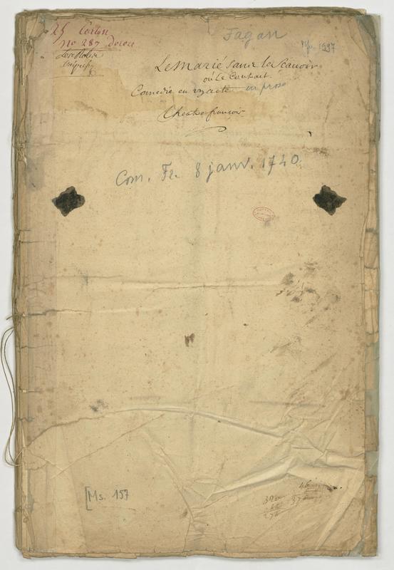Marié sans le sçavoir ou le Contrat (Le), comédie en un acte et en prose Marié sans le sçavoir ou le Contrat (Le), comédie en un acte et en prose