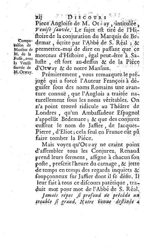 Brutus de M. de Voltaire (Le), avec un Discours sur la tragédie Brutus de M. de Voltaire (Le), avec un Discours sur la tragédie