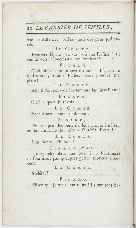 Barbier de Séville, ou La précaution inutile (Le), comédie en quatre actes