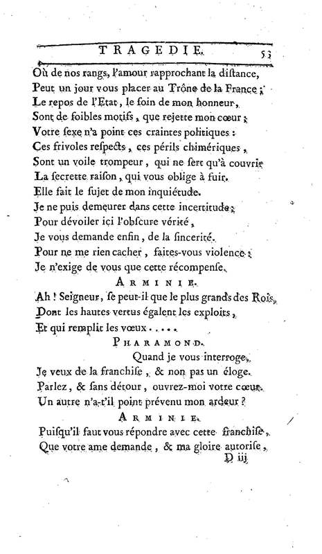 Pharamond, tragédie, par M. de C***