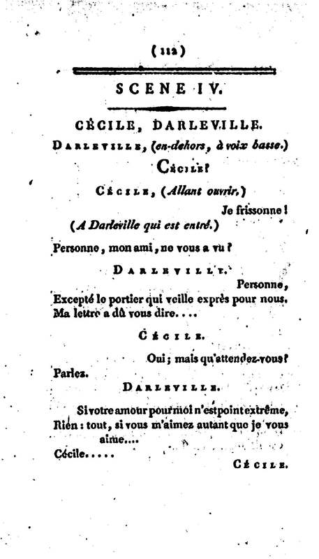 Dangers de l'opinion (Les), drame en cinq actes, en vers