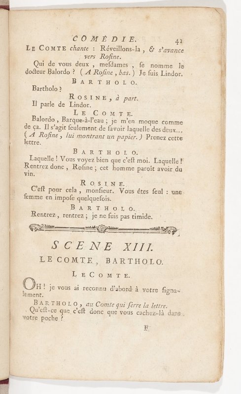 Barbier de Séville, ou la Précaution inutile (Le), comédie en quatre actes, par M. de Beaumarchais, représentée sur le théâtre de la Comédie Française le 23 février 1775 (avec une Lettre modérée sur la chute et la critique du Barbier de Séville) Barbier de Séville, ou la Précaution inutile (Le), comédie en quatre actes, par M. de Beaumarchais, représentée sur le théâtre de la Comédie Française le 23 février 1775 (avec une Lettre modérée sur la chute et la critique du Barbier de Séville)