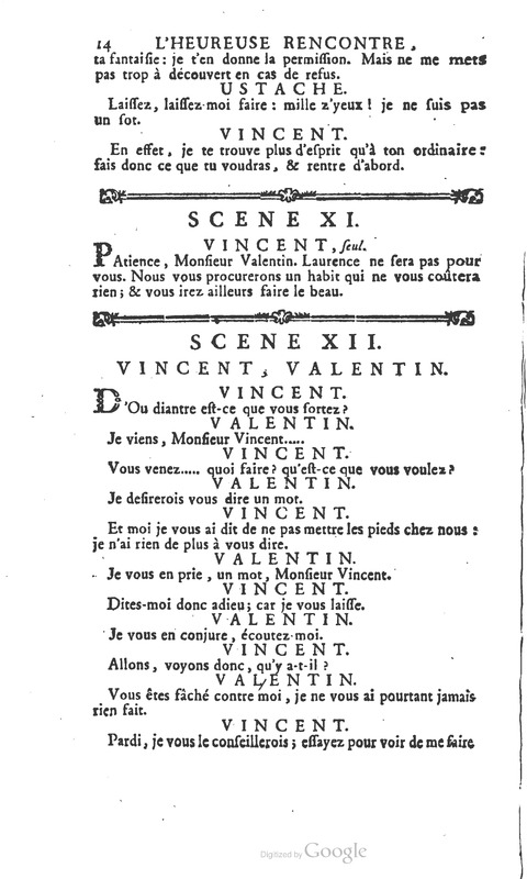 Heureuse rencontre (L’), en un acte et en prose
