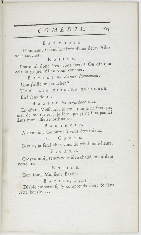 Barbier de Séville, ou La précaution inutile (Le), comédie en quatre actes