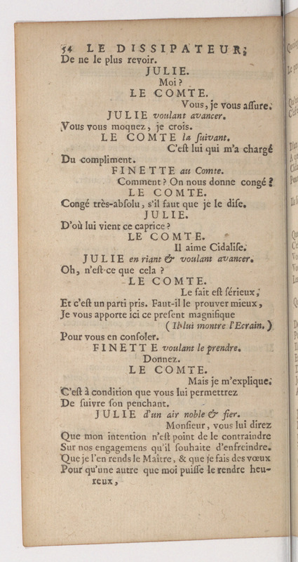 Dissipateur, ou l'Honneste Friponne (Le), comédie Dissipateur, ou l'Honneste Friponne (Le), comédie