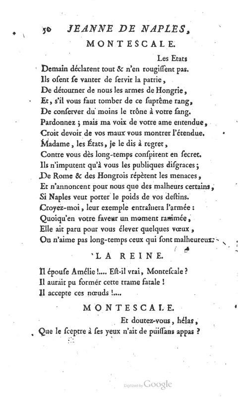 Jeanne de Naples, Tragédie en cinq actes et en vers Jeanne de Naples, Tragédie en cinq actes et en vers