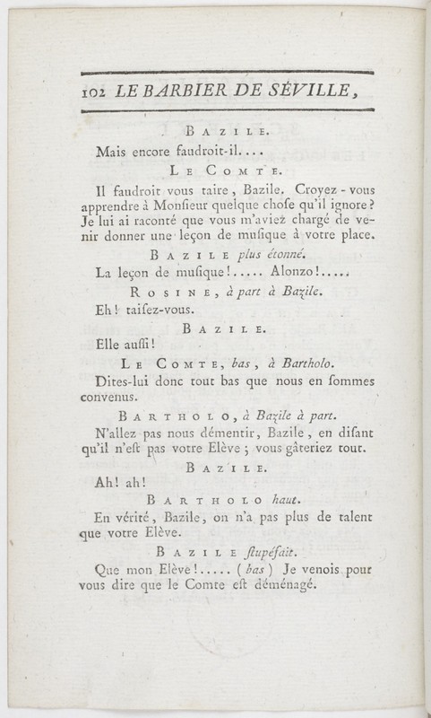 Barbier de Séville, ou la Précaution inutile (Le), comédie en quatre actes ; par M. de Beaumarchais ; représentée & tombée sur le théâtre de la Comédie Françoise aux Tuileries, le 23 de février 1775 Barbier de Séville, ou la Précaution inutile (Le), comédie en quatre actes ; par M. de Beaumarchais ; représentée & tombée sur le théâtre de la Comédie Françoise aux Tuileries, le 23 de février 1775