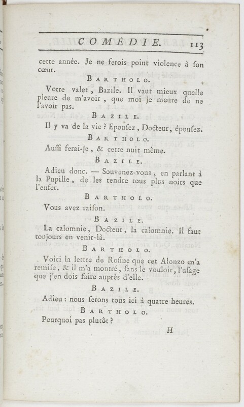Barbier de Séville, ou La précaution inutile (Le), comédie en quatre actes