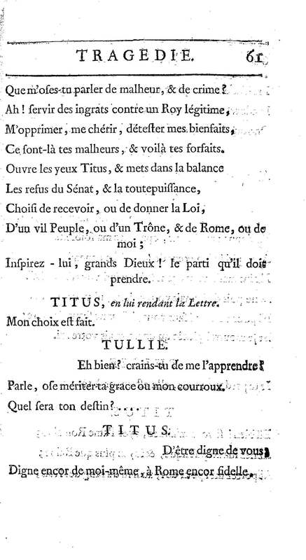 Brutus de M. de Voltaire (Le), avec un Discours sur la tragédie Brutus de M. de Voltaire (Le), avec un Discours sur la tragédie