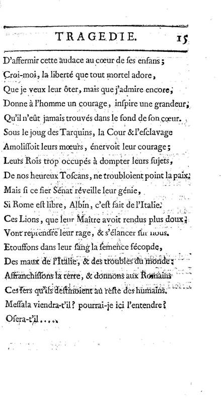Brutus de M. de Voltaire (Le), avec un Discours sur la tragédie Brutus de M. de Voltaire (Le), avec un Discours sur la tragédie