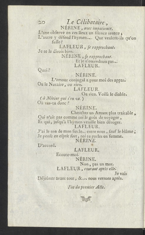 Célibataire (Le), comédie en cinq actes et en vers Célibataire (Le), comédie en cinq actes et en vers