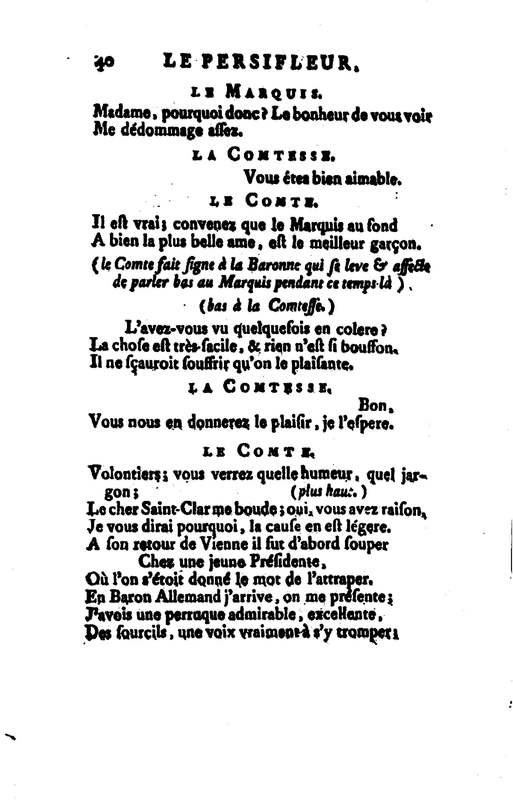 Persifleur (Le), comédie en trois actes et en vers… par M. de Sauvigny Persifleur (Le), comédie en trois actes et en vers… par M. de Sauvigny