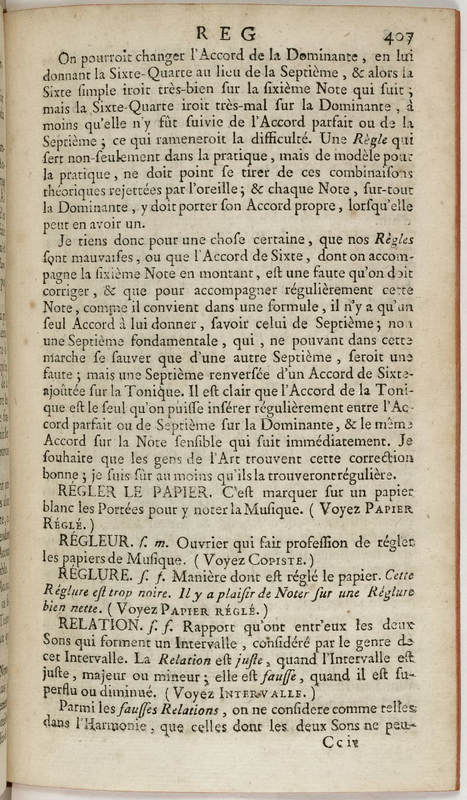 Dictionnaire de musique par Jean-Jacques Rousseau Dictionnaire de musique par Jean-Jacques Rousseau