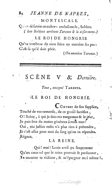 Jeanne de Naples, Tragédie en cinq actes et en vers Jeanne de Naples, Tragédie en cinq actes et en vers