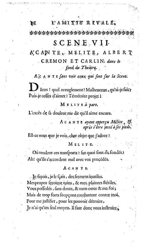 Amitié rivale (L'), comédie en vers et en cinq actes, par M. Fagan… Amitié rivale (L'), comédie en vers et en cinq actes, par M. Fagan…