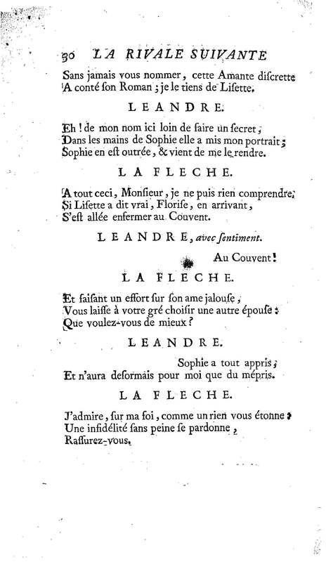 Rivale suivante (La), comédie en un acte en vers, précédée d'un prologue, par M. Rousseau Rivale suivante (La), comédie en un acte en vers, précédée d'un prologue, par M. Rousseau