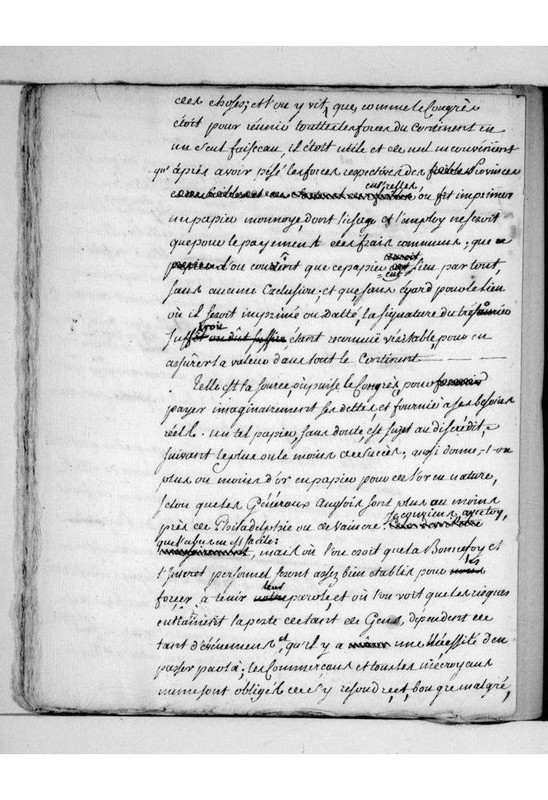 Voyage au continent américain par un Français en 1777, et Réflexions philosophiques sur ces nouveaux républicains