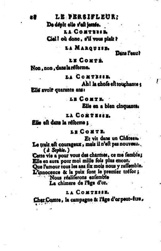 Persifleur (Le), comédie en trois actes et en vers… par M. de Sauvigny Persifleur (Le), comédie en trois actes et en vers… par M. de Sauvigny