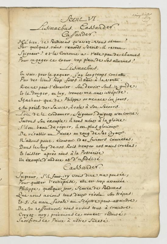 Lysimachus, tragédie en cinq actes et en vers Lysimachus, tragédie en cinq actes et en vers