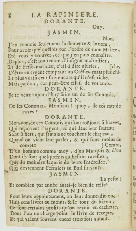 Rapinière, ou l'Intéressé (La), comédie, par M. de Barquebois. Avec les vers retranchés Rapinière, ou l'Intéressé (La), comédie, par M. de Barquebois. Avec les vers retranchés