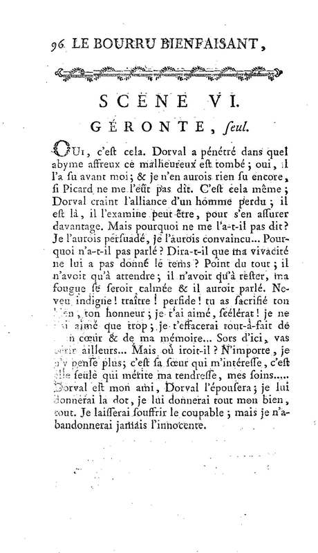 Bourru bienfaisant (Le), comédie en trois actes et en prose, de M. Goldoni, représentée à la cour le 5 novembre 1771, et représentée pour la première fois par les Comédiens français ordinaires du Roi le 4 novembre 1771 Bourru bienfaisant (Le), comédie en trois actes et en prose, de M. Goldoni, représentée à la cour le 5 novembre 1771, et représentée pour la première fois par les Comédiens français ordinaires du Roi le 4 novembre 1771