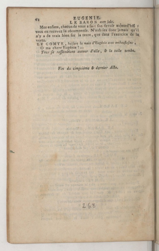 Eugénie , drame en cinq actes et en prose Eugénie , drame en cinq actes et en prose