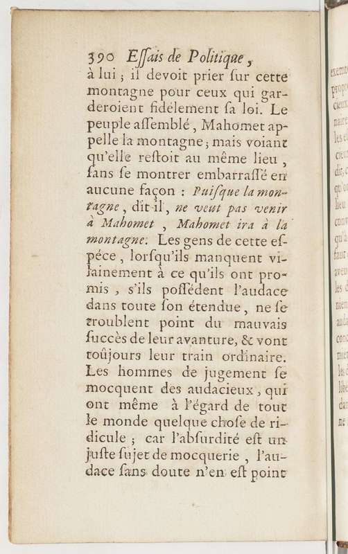 Essais du chevalier Bacon, chancelier d'Angleterre, sur divers sujets de politique, et de morale