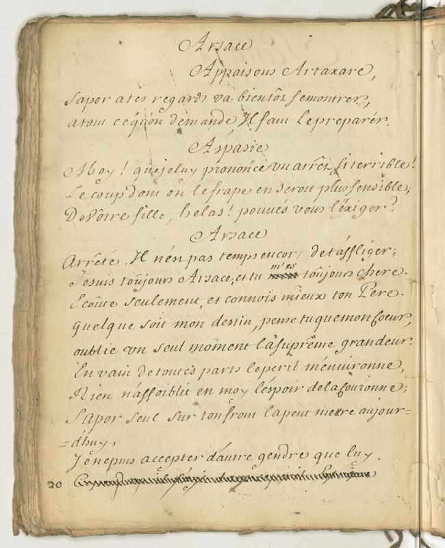 Artaxare, tragédie en cing actes et en vers Artaxare, tragédie en cing actes et en vers