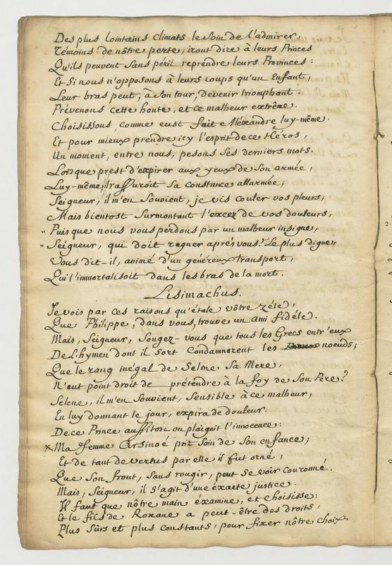 Lysimachus, tragédie en cinq actes et en vers Lysimachus, tragédie en cinq actes et en vers