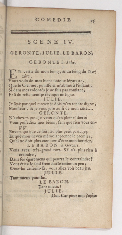 Dissipateur, ou l'Honneste Friponne (Le), comédie