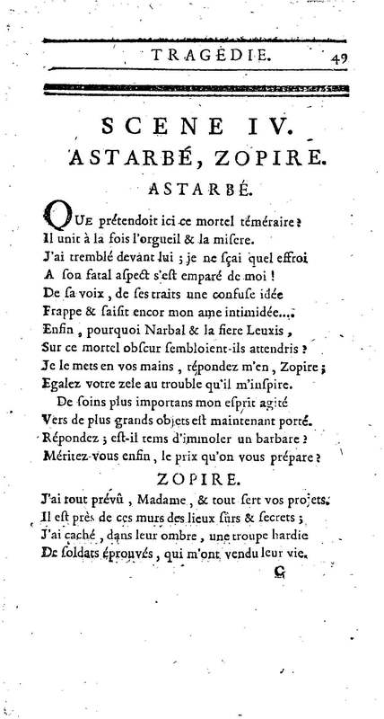 Astarbé, tragédie, par M. Colardeau. Représentée pour la première fois par les Comédiens françois ordinaires du Roi, le 27 février 1758 Astarbé, tragédie, par M. Colardeau. Représentée pour la première fois par les Comédiens françois ordinaires du Roi, le 27 février 1758
