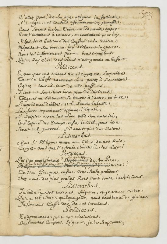 Lysimachus, tragédie en cinq actes et en vers Lysimachus, tragédie en cinq actes et en vers