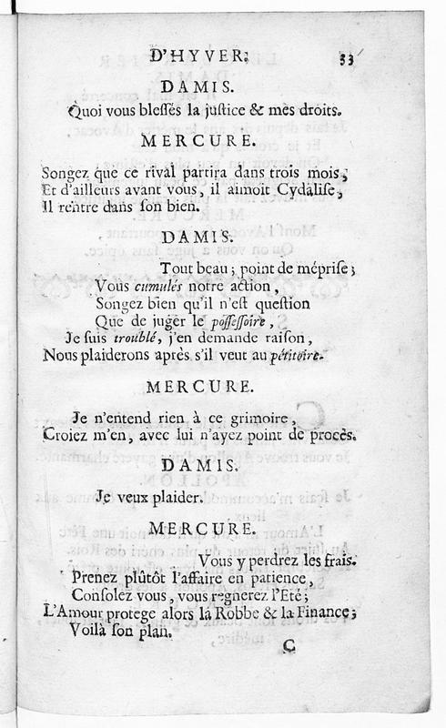 Quartier d'hyver (Le), comédie en un acte et en vers, représentée pour la première fois par les Comédiens françois ordinaires du Roi, le 4 décembre 1744 Quartier d'hyver (Le), comédie en un acte et en vers, représentée pour la première fois par les Comédiens françois ordinaires du Roi, le 4 décembre 1744