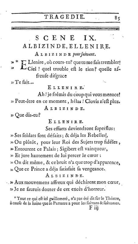 Childéric, tragédie…