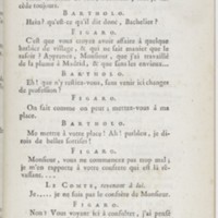 Barbier de Séville, ou la Précaution inutile (Le), comédie en quatre actes ; par M. de Beaumarchais ; représentée & tombée sur le théâtre de la Comédie Françoise aux Tuileries, le 23 de février 1775