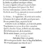 Childéric, tragédie…