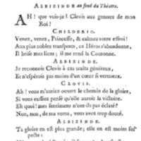 Childéric, tragédie…