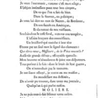 Molière à la nouvelle salle, ou les Audiences de Thalie, comédie en un acte et en vers libres