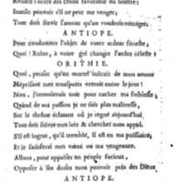 Amazones (Les), tragédie en cinq actes, par madame du Boccage, représentée par les Comédiens ordinaires du Roy, aux mois de juillet et d'août 1749