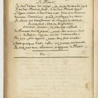 Plaisir (Le), comédie en un acte et en vers libres