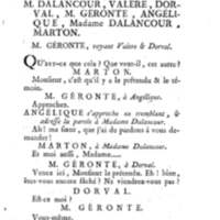 Bourru bienfaisant (Le), comédie en trois actes et en prose, de M. Goldoni, représentée à la cour le 5 novembre 1771, et représentée pour la première fois par les Comédiens français ordinaires du Roi le 4 novembre 1771