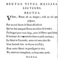 Brutus de M. de Voltaire (Le), avec un Discours sur la tragédie
