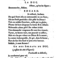 Roi Lear (Le), tragédie en cinq actes, par M. Ducis, représentée à Versailles le 16 janvier 1783 ; et à Paris, le 26 du même mois, par les Comédiens français