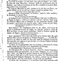 Barbier de Séville, ou la Précaution inutile (Le), comédie en quatre actes, par M. de Beaumarchais, représentée sur le théâtre de la Comédie Française le 23 février 1775 (avec une Lettre modérée sur la chute et la critique du Barbier de Séville)