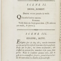 Eugénie, drame en cinq actes en prose, enrichi de figures en taille-douce ; avec un Essai sur le drame sérieux
