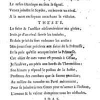 Amazones (Les), tragédie en cinq actes, par madame du Boccage, représentée par les Comédiens ordinaires du Roy, aux mois de juillet et d'août 1749