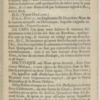 Dictionnaire de musique par Jean-Jacques Rousseau
