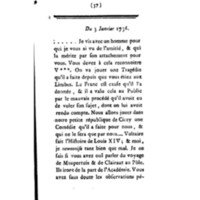 Lettres de M. de Voltaire et de sa célèbre amie [la marquise du Châtelet] ; suivies d'un petit Poëme, d'une lettre de J.-J. Rousseau, & d'un parallèle entre Voltaire et J.-J. Rousseau